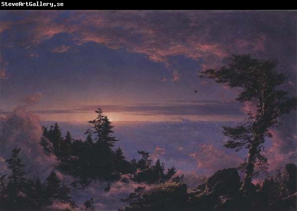 Frederic Edwin Church Above the Clouds at Sunrise